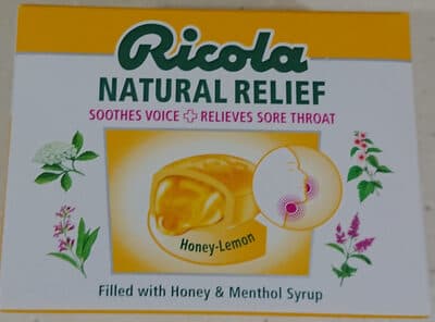 Honey-Lemon Swiss Herb Throat Lozenges