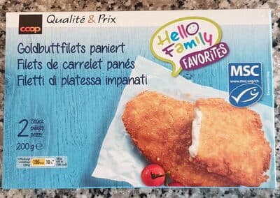 Qualit & Prix Breaded plaice fillets