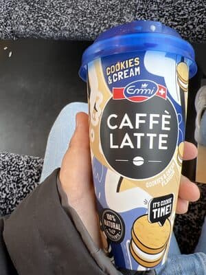 Caff Latte Cookies and Cream