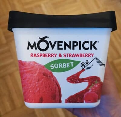 Movenpick Raspberry & Strawberry Sorbet