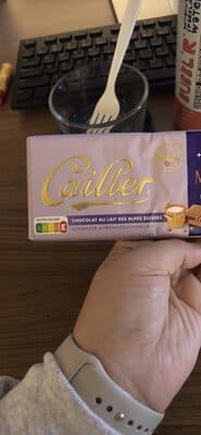 Chocolat au lait des Alpes Suisses