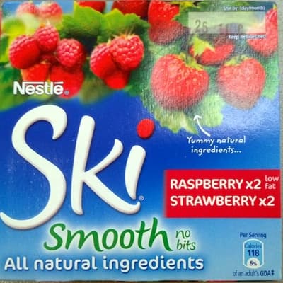 Ski Smooth 2xRaspberry 2xStrawberry