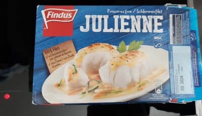 Poisson au four julienne
