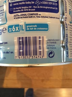 Nestl Nan Pro 3 Lait De Croissance