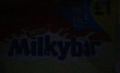 Milky bar buttons