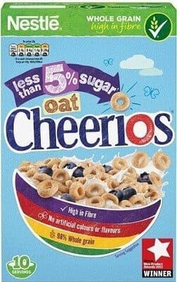 Less Than 5% Sugar Oat Cheerios