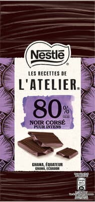 Nestle L'atelier Noir 80%