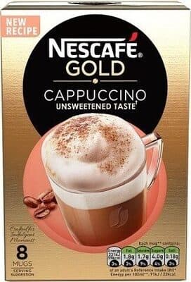 Gold Cappuccino Unsweetened Taste Coffee