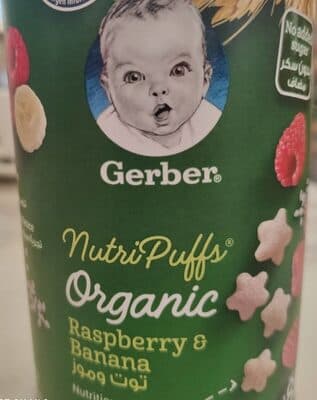 NutriPuffs Raspberry & Banana
