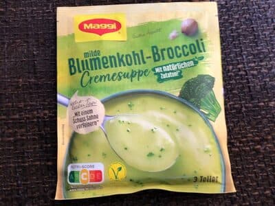 milde Blumenkohl-Broccoli Cremesuppe