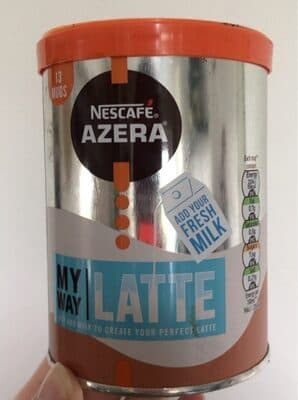 Nescaf my latte, my way