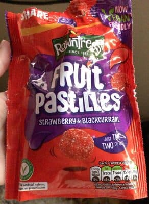 Fruit Pastilles Strawberry & Blackcurrant