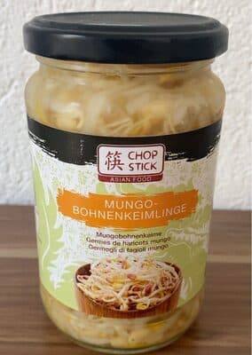Mungobohnenkeimlinge