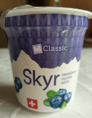 Skyr myrtilles