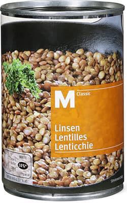 Linsen bereit