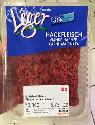Light hatched meat