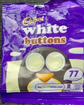 White buttons