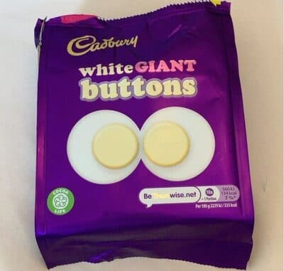 White giant buttons