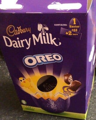 Oreo cabury egg