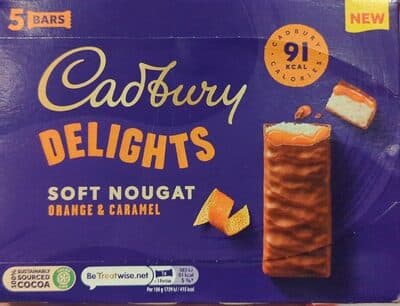 Cadbury Delights Orange Caramel