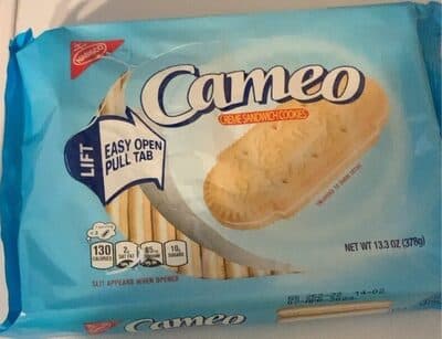 Cameo creme sandwich cookies