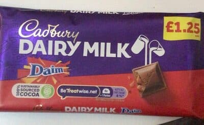 Dairy milk Daim