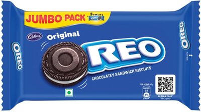 Cadbury Oreo Vanilla Flavour Crème Sandwich Biscuit