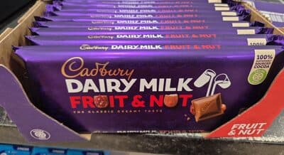 Dairy milk fruit & nut