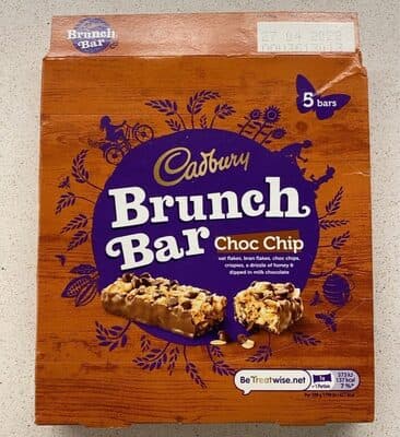 Brunch bar choc chip