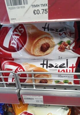 Hazel Nut Croissant With Hazelnut Filling