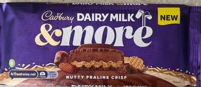 Dairy Milk & More Nutty Praline Crisp