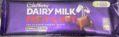 Dairy Milk Fruit & Nut