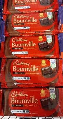 Cadbury Bournville Chocolate Bar Dark Chocolate