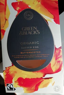 Green & Black's Organic Chocolate Egg Butterscotch