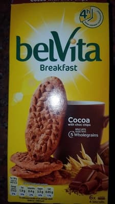Belvita Breakfast Biscuits - Breakfast Cocoa with Choco Chip