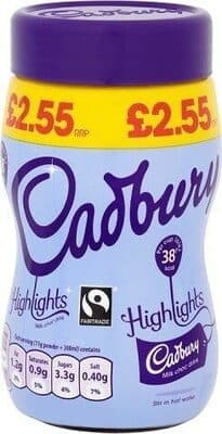 Cadbury Highlights Chocolate Drink