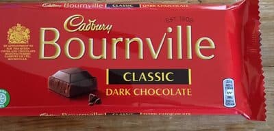 Cadbury Bournville Chocolate Bar Dark Chocolate