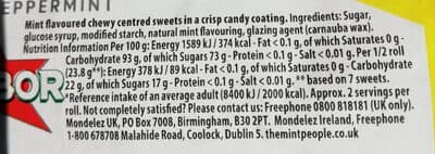 Trebor Softmints Candy Peppermint
