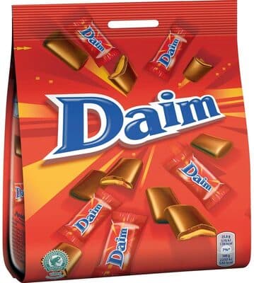 Daim Mini Chocolate Pieces Milk with Caramel Crunch