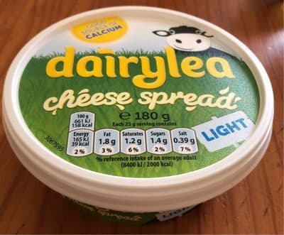 Dairylea Processed Cheese Spread Light