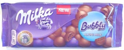 Milka Bubbly Alpine Milk