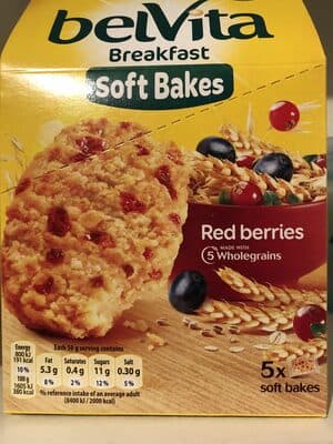 Belvita Biscuits Berries