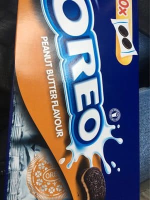 Oreo Cookies Peanut Butter