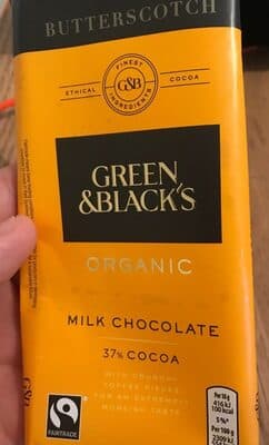 Butterscotch milk chocolate