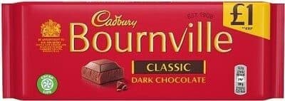 Bournville Classic Dark Chocolate Bar