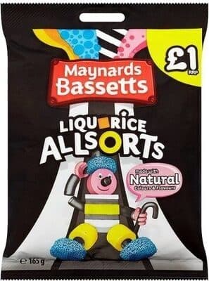 Liquorice Allsorts Sweets Bag