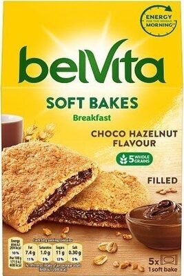 Breakfast Biscuits Soft Bakes Filled Choco Hazelnut