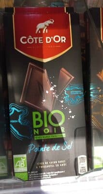 Chocolat noir fèves rares Trinitario pointe de sel bio