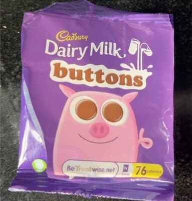 Dairy milk buttons