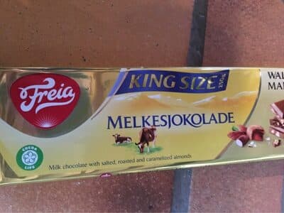Freia Chocolate Tablet Almond